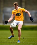 17 October 2020; Peter Healy of Antrim during the Allianz Football League Division 4 Round 6 match between Wicklow and Antrim at the County Grounds in Aughrim, Wicklow. Photo by Ray McManus/Sportsfile