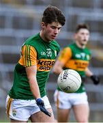 17 October 2020; David Mangan of Kerry during the EirGrid GAA Football All-Ireland U20 Championship Semi-Final match between Kerry and Galway at the LIT Gaelic Grounds in Limerick. Photo by Matt Browne/Sportsfile