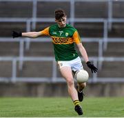 17 October 2020; Sean O'Brien of Kerry during the EirGrid GAA Football All-Ireland U20 Championship Semi-Final match between Kerry and Galway at the LIT Gaelic Grounds in Limerick. Photo by Matt Browne/Sportsfile