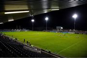 17 October 2020; A general view of the action with no supporters in attendance during the Allianz Football League Division 1 Round 6 match between Dublin and Meath at Parnell Park in Dublin. Photo by Brendan Moran/Sportsfile