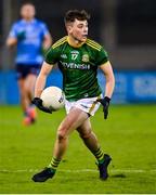 17 October 2020; James Conlon of Meath during the Allianz Football League Division 1 Round 6 match between Dublin and Meath at Parnell Park in Dublin. Photo by Brendan Moran/Sportsfile