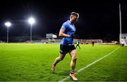 17 October 2020; John Small of Dublin leaves the pitch for half-time during the Allianz Football League Division 1 Round 6 match between Dublin and Meath at Parnell Park in Dublin. Photo by Brendan Moran/Sportsfile