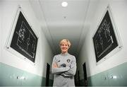18 October 2020; Head coach Vera Pauw poses for a portrait following a Republic of Ireland press conference at her team's training base in Duisburg, Germany. Photo by Stephen McCarthy/Sportsfile