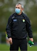 17 October 2020; Kerry manager Peter Keane prior to the Allianz Football League Division 1 Round 6 match between Monaghan and Kerry at Grattan Park in Inniskeen, Monaghan. Photo by Brendan Moran/Sportsfile