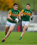 17 October 2020; Seán O’Shea of Kerry during the Allianz Football League Division 1 Round 6 match between Monaghan and Kerry at Grattan Park in Inniskeen, Monaghan. Photo by Brendan Moran/Sportsfile