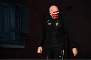 18 October 2020; Down manager Ronan Sheehan arrives ahead of the Allianz Hurling League Division 2B Final match between Down and Derry at the Athletic Grounds in Armagh. Photo by Sam Barnes/Sportsfile