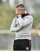 18 October 2020; Galway manager Padraic Joyce during the Allianz Football League Division 1 Round 6 match between Galway and Mayo at Tuam Stadium in Tuam, Galway. Photo by Ramsey Cardy/Sportsfile
