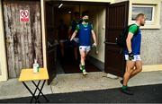18 October 2020; Limerick players make their way out to the pitch ahead of the Allianz Football League Division 4 Round 6 match between Limerick and Wexford at Mick Neville Park in Rathkeale, Limerick. Photo by Eóin Noonan/Sportsfile
