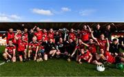 18 October 2020; The Down team celebrate with the cup following the Allianz Hurling League Division 2B Final match between Down and Derry at the Athletic Grounds in Armagh. Photo by Sam Barnes/Sportsfile