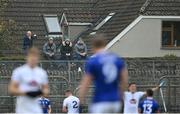18 October 2020; People look on from outside the ground during the Allianz Football League Division 2 Round 6 match between Kildare and Cavan at St Conleth's Park in Newbridge, Kildare. Photo by Piaras Ó Mídheach/Sportsfile