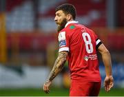 18 October 2020; Gary Deegan of Shelbourne during the SSE Airtricity League Premier Division match between Shelbourne and Sligo Rovers at Tolka Park in Dublin. Photo by Seb Daly/Sportsfile