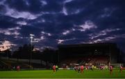 18 October 2020; A general view of action during the SSE Airtricity League Premier Division match between Shelbourne and Sligo Rovers at Tolka Park in Dublin. Photo by Seb Daly/Sportsfile