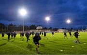 17 October 2020; Kevin McManamon of Dublin warms-up ahead of the Allianz Football League Division 1 Round 6 match between Dublin and Meath at Parnell Park in Dublin. Photo by Ramsey Cardy/Sportsfile