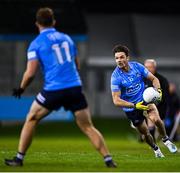 17 October 2020; Eric Lowndes of Dublin during the Allianz Football League Division 1 Round 6 match between Dublin and Meath at Parnell Park in Dublin. Photo by Ramsey Cardy/Sportsfile
