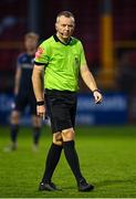 18 October 2020; Referee Raymond Matthews during the SSE Airtricity League Premier Division match between Shelbourne and Sligo Rovers at Tolka Park in Dublin. Photo by Seb Daly/Sportsfile