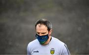 18 October 2020; Michael Murphy of Donegal arrives wearing a facemask prior to the Allianz Football League Division 1 Round 6 match between Donegal and Tyrone at MacCumhail Park in Ballybofey, Donegal. Photo by David Fitzgerald/Sportsfile