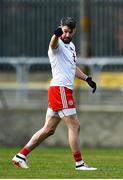 18 October 2020; Matthew Donnelly of Tyrone during the Allianz Football League Division 1 Round 6 match between Donegal and Tyrone at MacCumhail Park in Ballybofey, Donegal. Photo by David Fitzgerald/Sportsfile