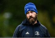 19 October 2020; Contact Skills Coach Hugh Hogan during Leinster Rugby squad training at UCD in Dublin. Photo by Ramsey Cardy/Sportsfile