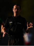 18 October 2020; Referee Jerome Henry during the Allianz Football League Division 1 Round 6 match between Donegal and Tyrone at MacCumhail Park in Ballybofey, Donegal. Photo by David Fitzgerald/Sportsfile