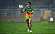 18 October 2020; Peadar Mogan of Donegal during the Allianz Football League Division 1 Round 6 match between Donegal and Tyrone at MacCumhail Park in Ballybofey, Donegal. Photo by David Fitzgerald/Sportsfile