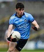 17 October 2020; Brian O'Leary of Dublin during the EirGrid GAA Football All-Ireland U20 Championship Semi-Final match between Dublin and Tyrone at Kingspan Breffni Park in Cavan. Photo by David Fitzgerald/Sportsfile