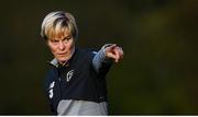 19 October 2020; Head coach Vera Pauw during a Republic of Ireland Women training session at Sportschule Wedau in Duisburg, Germany. Photo by Stephen McCarthy/Sportsfile