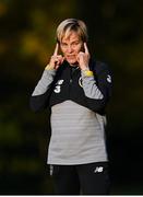 19 October 2020; Head coach Vera Pauw during a Republic of Ireland Women training session at Sportschule Wedau in Duisburg, Germany. Photo by Stephen McCarthy/Sportsfile