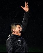 19 October 2020; Derry City manager Declan Devine during the SSE Airtricity League Premier Division match between Derry City and Dundalk at Ryan McBride Brandywell Stadium in Derry. Photo by Harry Murphy/Sportsfile