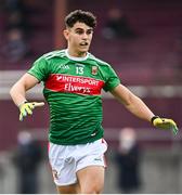 18 October 2020; Tommy Conroy of Mayo during the Allianz Football League Division 1 Round 6 match between Galway and Mayo at Tuam Stadium in Tuam, Galway. Photo by Ramsey Cardy/Sportsfile