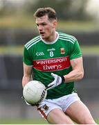 18 October 2020; Matthew Ruane of Mayo during the Allianz Football League Division 1 Round 6 match between Galway and Mayo at Tuam Stadium in Tuam, Galway. Photo by Ramsey Cardy/Sportsfile