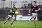 18 October 2020; Eoghan McLaughlin of Mayo and Michael Daly of Galway during the Allianz Football League Division 1 Round 6 match between Galway and Mayo at Tuam Stadium in Tuam, Galway. Photo by Ramsey Cardy/Sportsfile