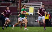 18 October 2020; Oisin Mullin of Mayo and Cein D'árcy of Galway during the Allianz Football League Division 1 Round 6 match between Galway and Mayo at Tuam Stadium in Tuam, Galway. Photo by Ramsey Cardy/Sportsfile