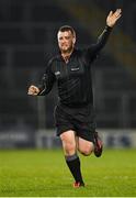 19 October 2020; Referee Thomas Walsh during the Bord Gáis Energy Munster Hurling Under 20 Championship Quarter-Final match between Tipperary and Clare at Semple Stadium in Thurles, Tipperary. Photo by Piaras Ó Mídheach/Sportsfile