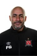 20 October 2020; Dundalk FC manager Filippo Giovagnoli during a Dundalk FC squad portraits session at Oriel Park in Dundalk, Louth. Photo by Matt Browne/Sportsfile