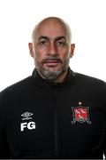 20 October 2020; Dundalk FC manager Filippo Giovagnoli during a Dundalk FC squad portraits session at Oriel Park in Dundalk, Louth. Photo by Matt Browne/Sportsfile