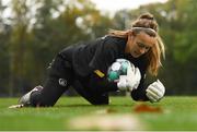 20 October 2020; Grace Moloney during a Republic of Ireland Women training session at Sportschule Wedau in Duisburg, Germany. Photo by Stephen McCarthy/Sportsfile