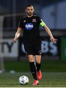 19 October 2020; Andy Boyle of Dundalk during the SSE Airtricity League Premier Division match between Derry City and Dundalk at the Ryan McBride Brandywell Stadium in Derry. Photo by Harry Murphy/Sportsfile