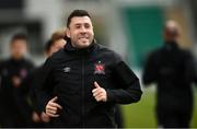 21 October 2020; Brian Gartland during a Dundalk training session at Tallaght Stadium in Dublin. Photo by Ben McShane/Sportsfile