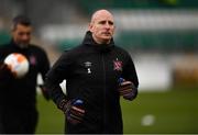 21 October 2020; Gary Rogers during a Dundalk training session at Tallaght Stadium in Dublin. Photo by Ben McShane/Sportsfile
