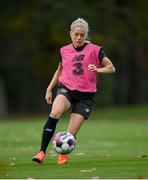 21 October 2020; Denise O'Sullivan during a Republic of Ireland Women training session at Sportschule Wedau in Duisburg, Germany. Photo by Stephen McCarthy/Sportsfile