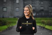 22 October 2020; Pictured is Kilkenny Camogie player Katie Power, who today was on hand to launch a landmark partnership between the GAA and Dublin based company, The Marketing Hub. The partnership will see The Marketing Hub become the GAA’s first licensed leisurewear supplier. The clothing collection will feature a wide range of items specifically created for GAA fans in 31 counties as well as New York and London. The various county ranges will be exclusively available online at www.ganzee.ie. Photo by David Fitzgerald/Sportsfile