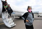 22 October 2020; Republic of Ireland's Rianna Jarrett on the team's arrival in Kiev ahead of their UEFA Women's 2022 European Championships Qualifier against Ukraine on Friday. Photo by Stephen McCarthy/Sportsfile