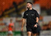 17 October 2020; Referee David Gough during the Allianz Football League Division 2 Round 6 match between Armagh and Roscommon at the Athletic Grounds in Armagh. Photo by Piaras Ó Mídheach/Sportsfile
