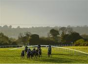 22 October 2020; A general view of runners and riders during the Racing Again Sunday 8th November Handicap Divison Two at Navan Racecourse in Meath. Photo by Harry Murphy/Sportsfile