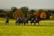 22 October 2020; A general view of runners and riders during the Racing Again Sunday 8th November Handicap Divison Two at Navan Racecourse in Meath. Photo by Harry Murphy/Sportsfile