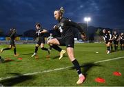 22 October 2020; Louise Quinn during a Republic of Ireland Women training session at Obolon Arena in Kiev, Ukraine. Photo by Stephen McCarthy/Sportsfile