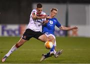22 October 2020; Patrick McEleney of Dundalk in action against Erling Knudtzon of Molde FK during the UEFA Europa League Group B match between Dundalk and Molde FK at Tallaght Stadium in Dublin. Photo by Ben McShane/Sportsfile