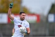 24 October 2020; Ben McCormack of Kildare claims an advanced mark during the Allianz Football League Division 2 Round 7 match between Kildare and Westmeath at St Conleth's Park in Newbridge, Kildare. Photo by Piaras Ó Mídheach/Sportsfile