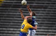 24 October 2020; Killian Clarke of Cavan in action against Enda Smith of Roscommon during the Allianz Football League Division 2 Round 7 match between Cavan and Roscommon at Kingspan Breffni Park in Cavan. Photo by Daire Brennan/Sportsfile