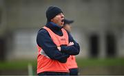 24 October 2020; Antrim manager Lenny Harbinson during the Allianz Football League Division 4 Round 7 match between Antrim and Waterford at McGeough Park in Haggardstown, Louth. Photo by David Fitzgerald/Sportsfile